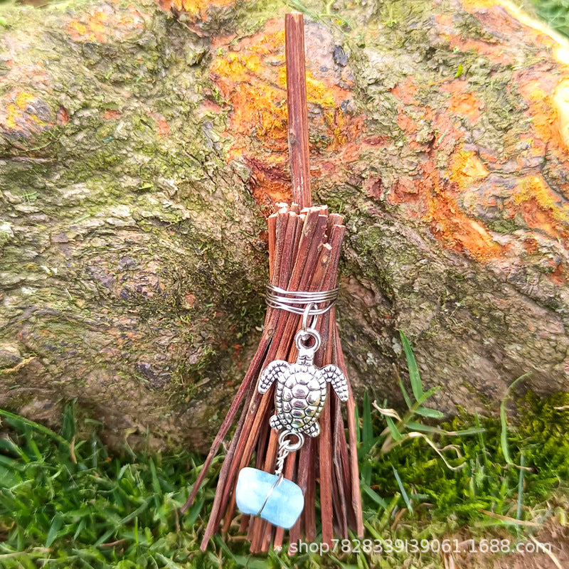 Wholesale  Car Pendant Mini Broom Pendant Pendant Handicraft